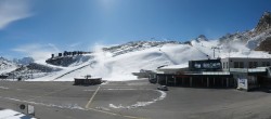 Archiv Foto Webcam Tiefenbachgletscher Ötztal 13:00
