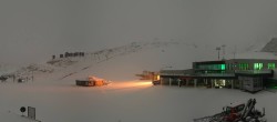 Archiv Foto Webcam Tiefenbachgletscher Ötztal 23:00