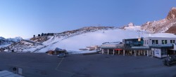 Archiv Foto Webcam Tiefenbachgletscher Ötztal 06:00