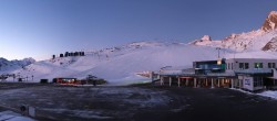 Archiv Foto Webcam Tiefenbachgletscher Ötztal 05:00