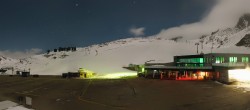 Archiv Foto Webcam Tiefenbachgletscher Ötztal 03:00