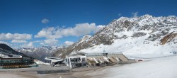 Archiv Foto Webcam Rettenbachgletscher Stadion 15:00