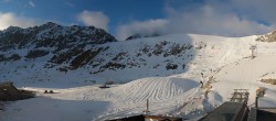 Archiv Foto Webcam Rettenbachgletscher Stadion 05:00