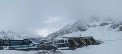Archiv Foto Webcam Rettenbachgletscher Stadion 17:00