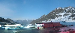 Archiv Foto Webcam Rettenbachgletscher Stadion 23:00