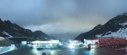 Archiv Foto Webcam Rettenbachgletscher Stadion 23:00