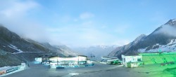 Archiv Foto Webcam Rettenbachgletscher Stadion 23:00