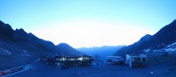 Archiv Foto Webcam Rettenbachgletscher Stadion 03:00