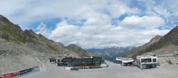 Archiv Foto Webcam Rettenbachgletscher Stadion 13:00