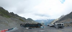 Archiv Foto Webcam Rettenbachgletscher Stadion 13:00