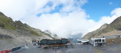 Archiv Foto Webcam Rettenbachgletscher Stadion 13:00