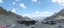 Archiv Foto Webcam Rettenbachgletscher Stadion 11:00
