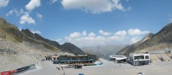 Archiv Foto Webcam Rettenbachgletscher Stadion 13:00