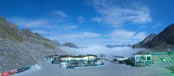 Archiv Foto Webcam Rettenbachgletscher Stadion 23:00