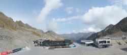 Archiv Foto Webcam Rettenbachgletscher Stadion 12:00