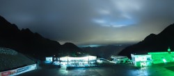 Archiv Foto Webcam Rettenbachgletscher Stadion 23:00