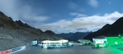 Archiv Foto Webcam Rettenbachgletscher Stadion 03:00