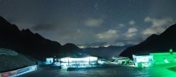 Archiv Foto Webcam Rettenbachgletscher Stadion 21:00