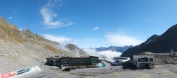 Archiv Foto Webcam Rettenbachgletscher Stadion 09:00