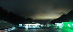 Archiv Foto Webcam Rettenbachgletscher Stadion 23:00