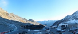 Archiv Foto Webcam Rettenbachgletscher Stadion 08:00