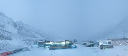 Archiv Foto Webcam Rettenbachgletscher Stadion 23:00