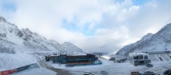 Archiv Foto Webcam Rettenbachgletscher Stadion 08:00