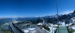 Archiv Foto Webcam Garmisch: Ausblick am Osterfelderkopf 01:00