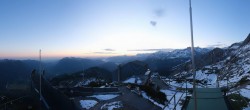 Archiv Foto Webcam Garmisch: Ausblick am Osterfelderkopf 06:00