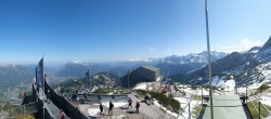 Archiv Foto Webcam Garmisch: Ausblick am Osterfelderkopf 11:00