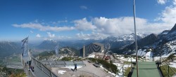 Archiv Foto Webcam Garmisch: Ausblick am Osterfelderkopf 13:00