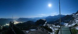 Archiv Foto Webcam Garmisch: Ausblick am Osterfelderkopf 21:00