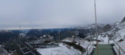 Archiv Foto Webcam Garmisch: Ausblick am Osterfelderkopf 11:00