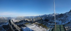 Archiv Foto Webcam Garmisch: Ausblick am Osterfelderkopf 13:00