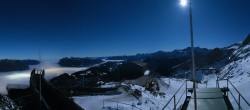 Archiv Foto Webcam Garmisch: Ausblick am Osterfelderkopf 23:00