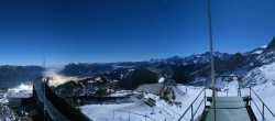 Archiv Foto Webcam Garmisch: Ausblick am Osterfelderkopf 01:00