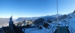 Archiv Foto Webcam Garmisch: Ausblick am Osterfelderkopf 11:00