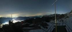 Archiv Foto Webcam Garmisch: Ausblick am Osterfelderkopf 23:00