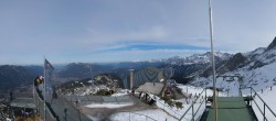 Archiv Foto Webcam Garmisch: Ausblick am Osterfelderkopf 13:00