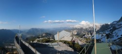 Archiv Foto Webcam Garmisch: Ausblick am Osterfelderkopf 17:00