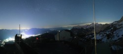 Archiv Foto Webcam Garmisch: Ausblick am Osterfelderkopf 23:00