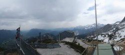 Archiv Foto Webcam Garmisch: Ausblick am Osterfelderkopf 18:00