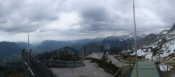 Archiv Foto Webcam Garmisch: Ausblick am Osterfelderkopf 22:00
