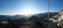 Archiv Foto Webcam Garmisch: Ausblick am Osterfelderkopf 05:00