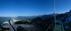 Archiv Foto Webcam Garmisch: Ausblick am Osterfelderkopf 01:00