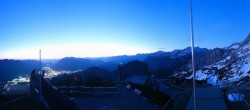 Archiv Foto Webcam Garmisch: Ausblick am Osterfelderkopf 03:00