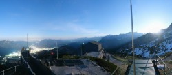 Archiv Foto Webcam Garmisch: Ausblick am Osterfelderkopf 23:00
