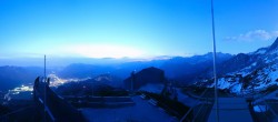 Archiv Foto Webcam Garmisch: Ausblick am Osterfelderkopf 03:00