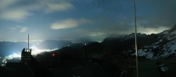 Archiv Foto Webcam Garmisch: Ausblick am Osterfelderkopf 23:00