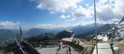 Archiv Foto Webcam Garmisch: Ausblick am Osterfelderkopf 09:00